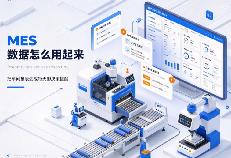 MES 数据怎么用起来：把车间报表变成每天的决策提醒